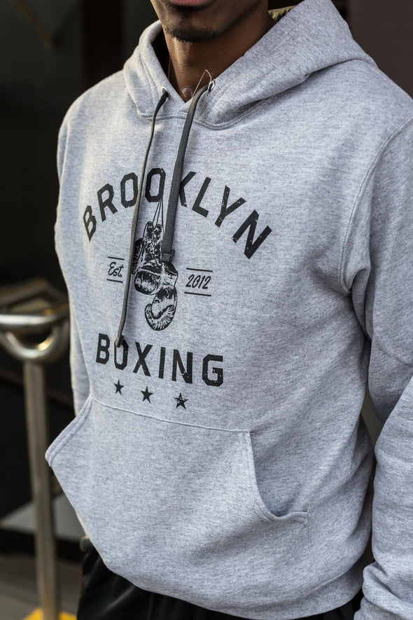 Hanging Gloves Hoodie (Grey)