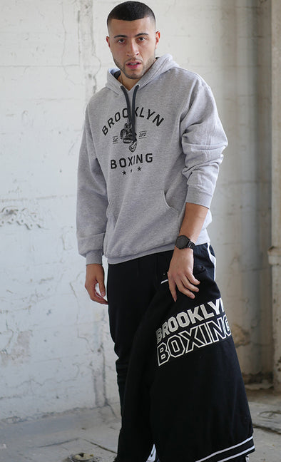 Hanging Gloves Hoodie (Grey)