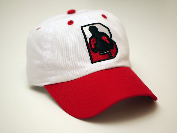 Poland Logo Dad Hat - White
