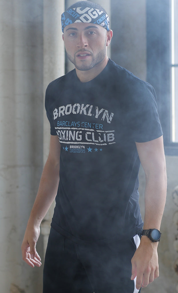 Dirty Ray Pugilato Brooklyn Boxing Gym – T-Shirt Uomo In 100% Cotone – Stampa Di Qualità