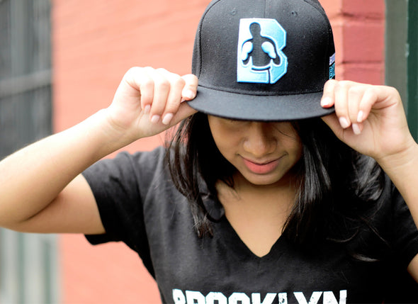 Cyan Logo Snapback